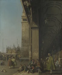 Venezia, Piazza San Marco e la Colonnata delle Procuratie Nuove